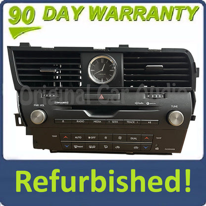 Refurbished LEXUS RX350 RADIO RX450H AUDIO RADIO RECEIVER CD PLAYER CONTROL PANEL 861400E660