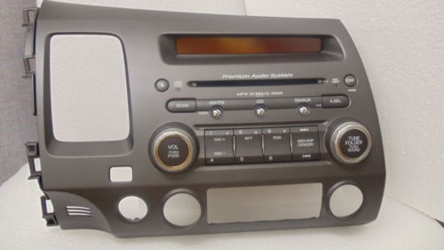 06 07 08 09 Honda CIVIC Radio CD Disc Player 4PCA AUX Premium Audio Climate Ctrl