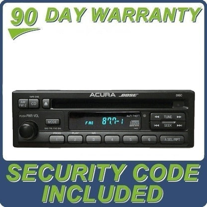 Acura 3.0 CL BOSE CD PLAYER RADIO Steering Wheel Controls  97 98 99 1997 1998 1999 39100-SS8-A010, 39100-SS8-A000