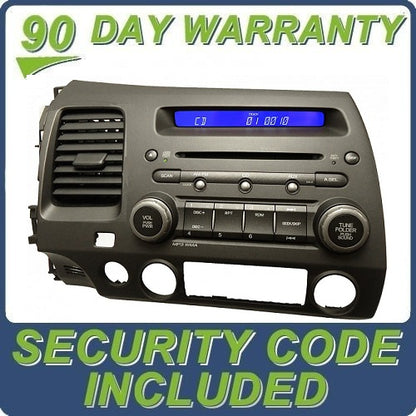HONDA Civic Radio Stereo MP3 CD Player 2AL0, 2AM0, 2AH0, 2AJ0, 4BCA, 4BC0, 4BC4 2006 2007 2008 2009