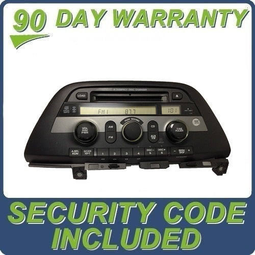 2008 - 2010 Honda Odyssey OEM AM FM  XM MP3 AUX Radio 6 CD Changer Receiver 1XU6 1XUA