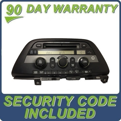 2008 - 2010 Honda Odyssey OEM AM FM  XM MP3 AUX Radio 6 CD Changer Receiver 1XU6 1XUA