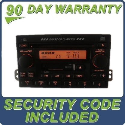 Honda CRV (CR-V) Radio Tape and 6 Disc CD Changer 1999 - 2004