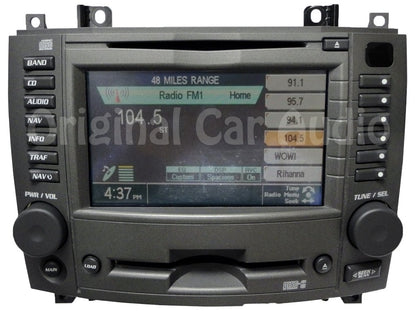 Cadillac navigation DVD MP3 6 disc CD player GPS radio stereo