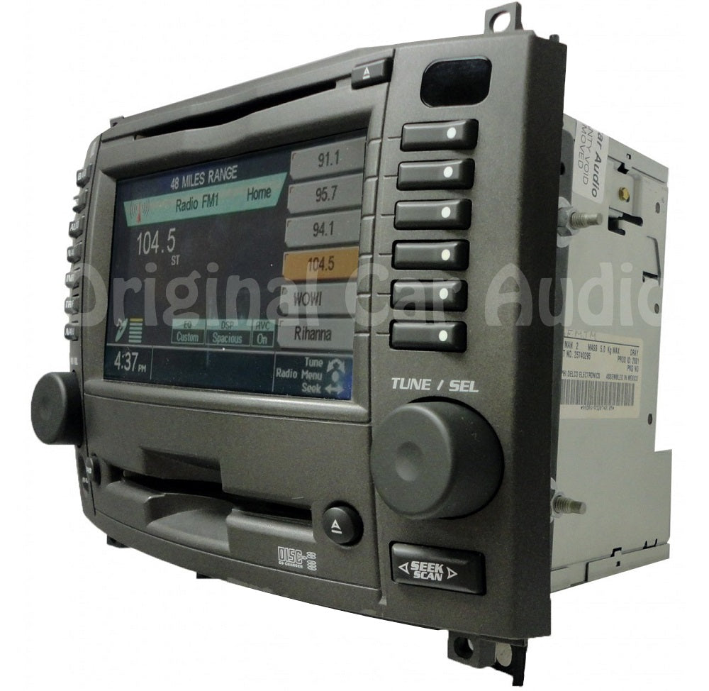 Cadillac navigation DVD MP3 6 disc CD player GPS radio stereo