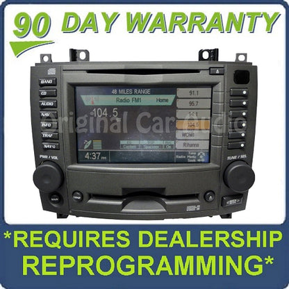Cadillac navigation DVD MP3 6 disc CD player GPS radio stereo