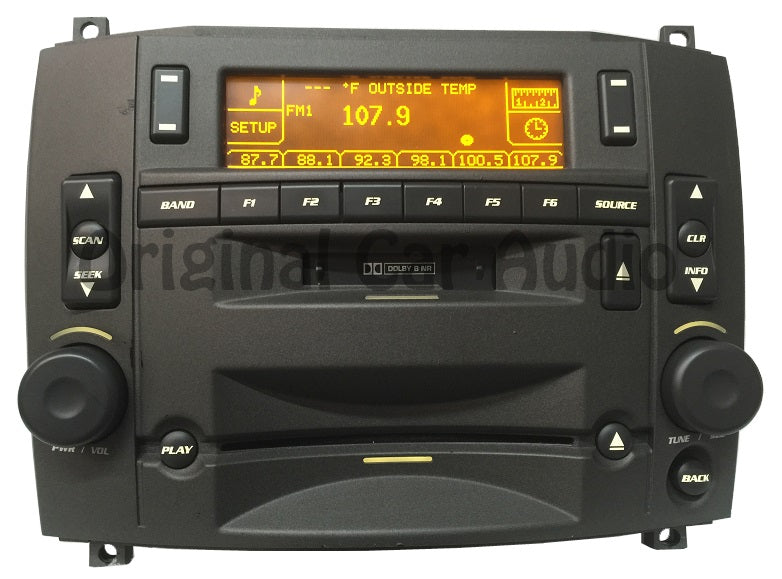 Cadillac CTS SRX AVEC radio single CD tape cassette player