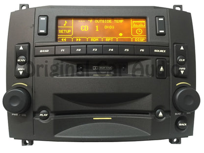 Cadillac CTS SRX AVEC radio single CD tape cassette player