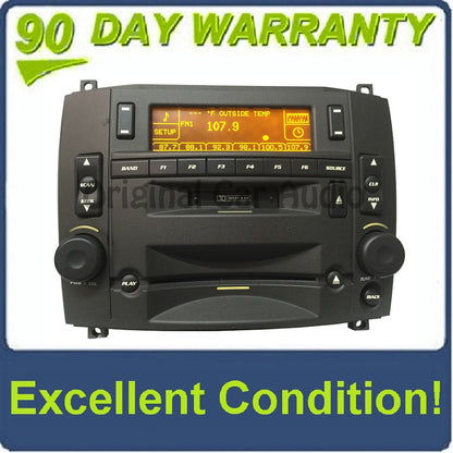 Cadillac CTS SRX AVEC radio single CD tape cassette player