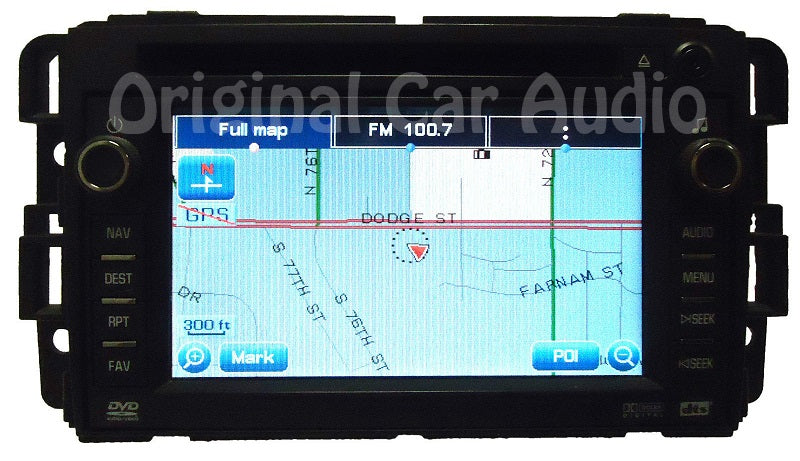 Unlocked 2007 - 2009 07 09 GMC Chevy Navigation Radio GPS CD DVD Player OEM Stereo