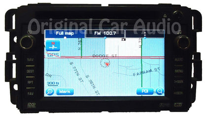 Unlocked 2007 - 2009 07 09 GMC Chevy Navigation Radio GPS CD DVD Player OEM Stereo