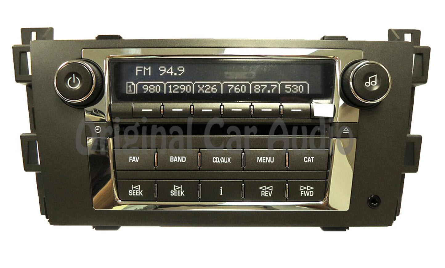 Unlocked 2007 - 2009 Cadillac Radio Stereo MP3 CD Player Auxiliary Receiver OEM
