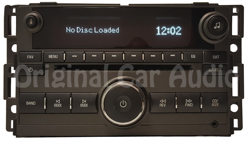 Pontiac Solstice radio receiver stereo CD player MP3 aux OEM