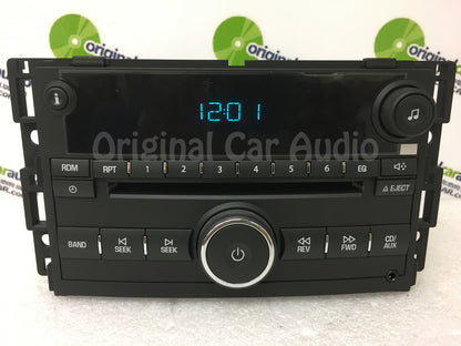 Unlocked 2008 Chevy Malibu Radio Receiver CD Player AUX Stereo OEM