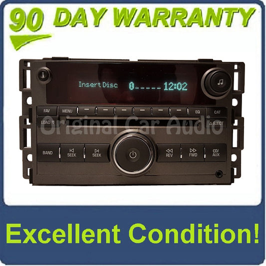 Pontiac Solstice radio 6 disc CD changer MP3 aux stereo OEM