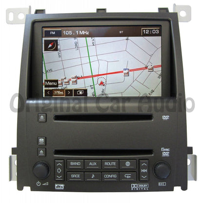 2005 - 2011 Cadillac STS DVD player navigation 6 CD changer AM FM OEM