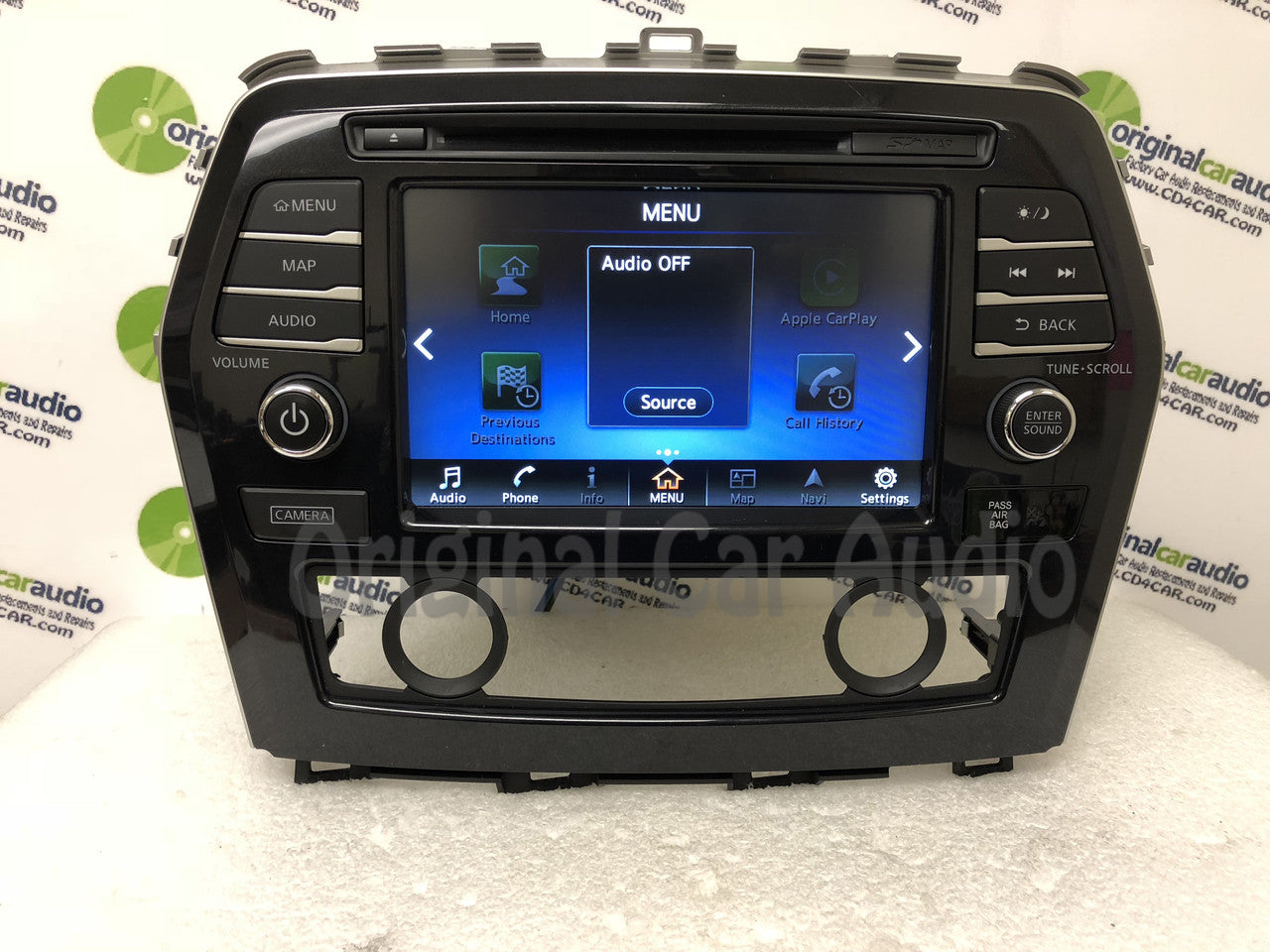 Refurbished 2016 - 2018 Nissan Maxima OEM NON-BOSE Touch Screen Navigation AM FM XM Receiver CAR PLAY