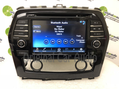 Refurbished 2016 - 2018 Nissan Maxima OEM NON-BOSE Touch Screen Navigation AM FM XM Receiver CAR PLAY
