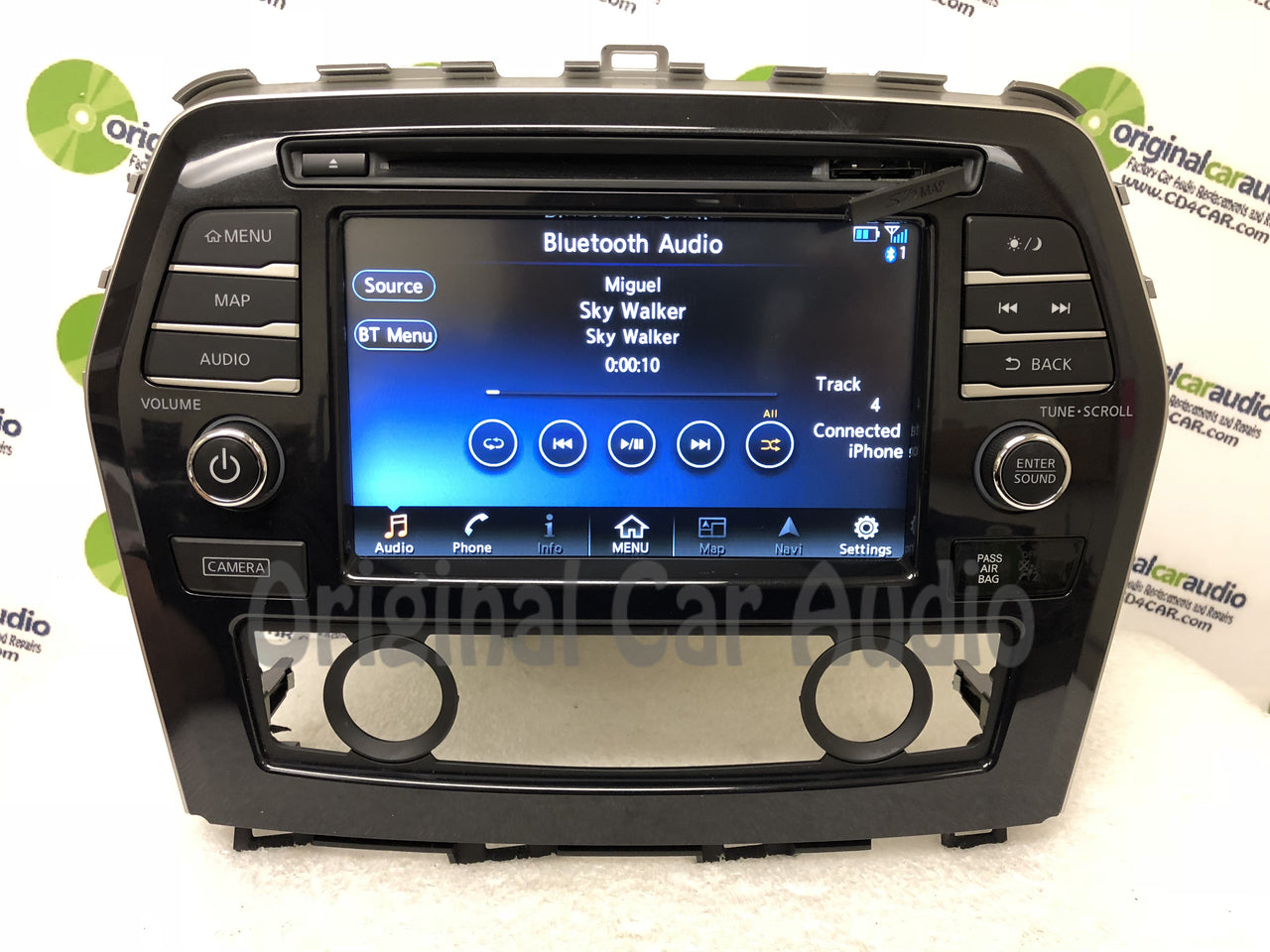2016 - 2018 Nissan Maxima OEM NON-BOSE Touch Screen Navigation AM FM XM Receiver