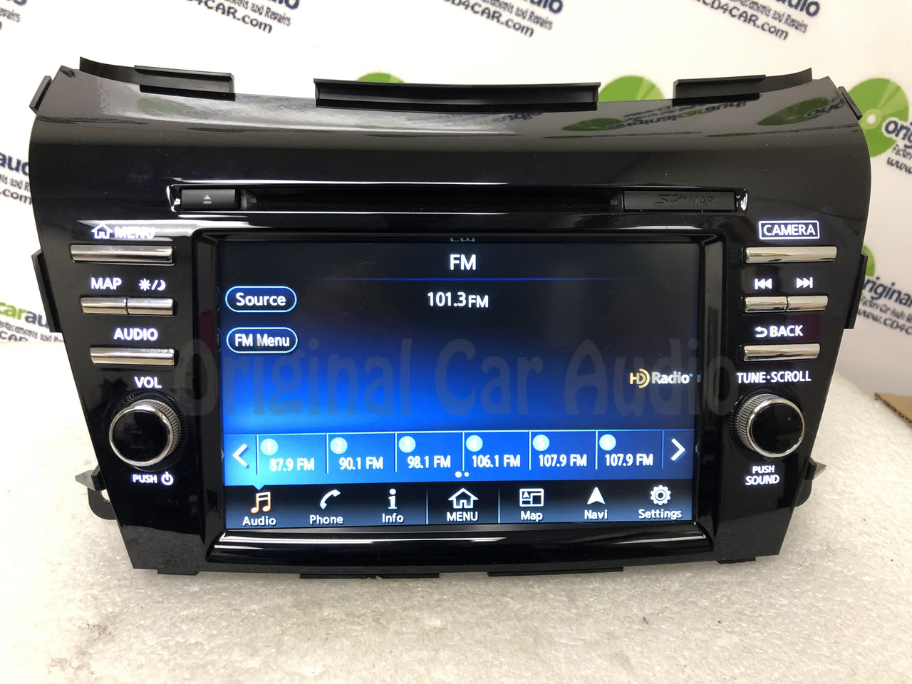 2015 - 2016 Nissan Murano OEM NON-BOSE Touch Screen Navigation CD Radio Receiver
