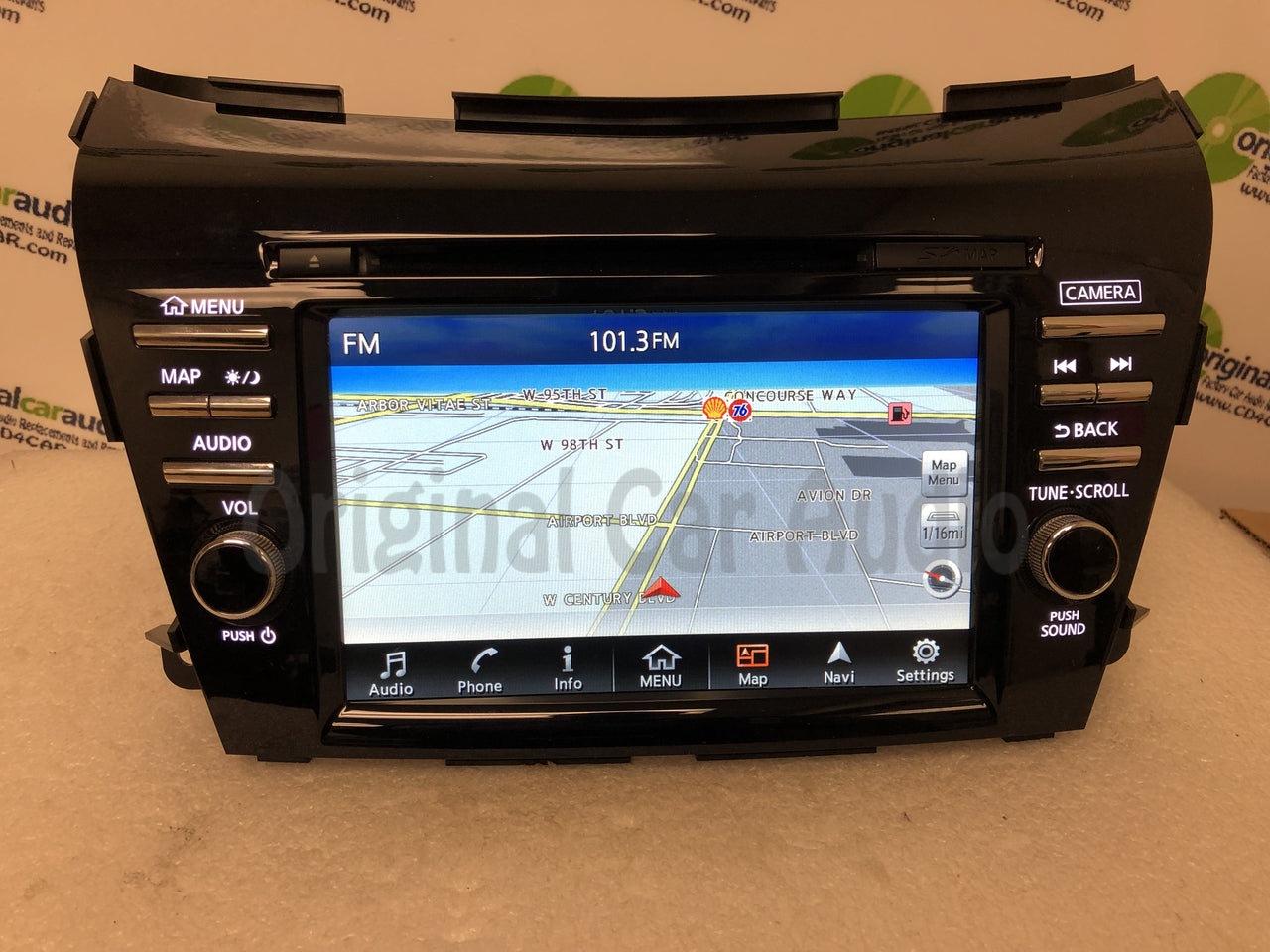 2015 - 2016 Nissan Murano OEM NON-BOSE Touch Screen Navigation CD Radio Receiver
