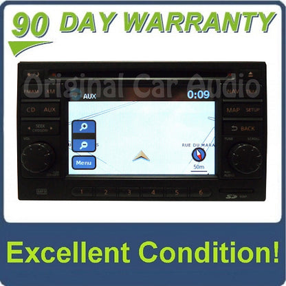 2012 - 2015 Nissan Rogue OEM Navigation GPS Radio Stereo Display Screen Receiver
