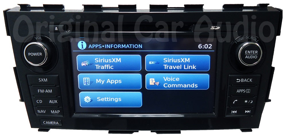 New 2014 - 2015 Nissan OEM XM AM FM Radio Navigation MP3 Aux CD Player Receiver
