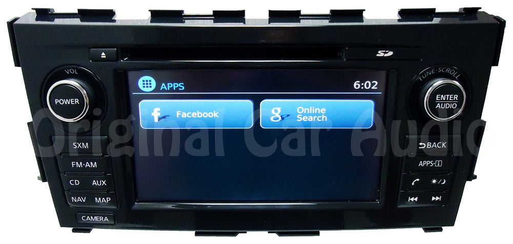 New 2014 - 2015 Nissan OEM XM AM FM Radio Navigation MP3 Aux CD Player Receiver