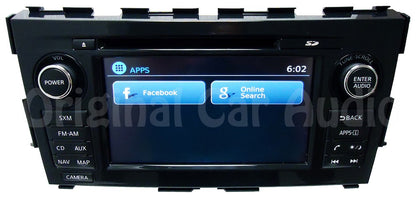 New 2014 - 2015 Nissan OEM XM AM FM Radio Navigation MP3 Aux CD Player Receiver