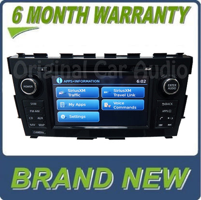 New 2014 - 2015 Nissan OEM XM AM FM Radio Navigation MP3 Aux CD Player Receiver