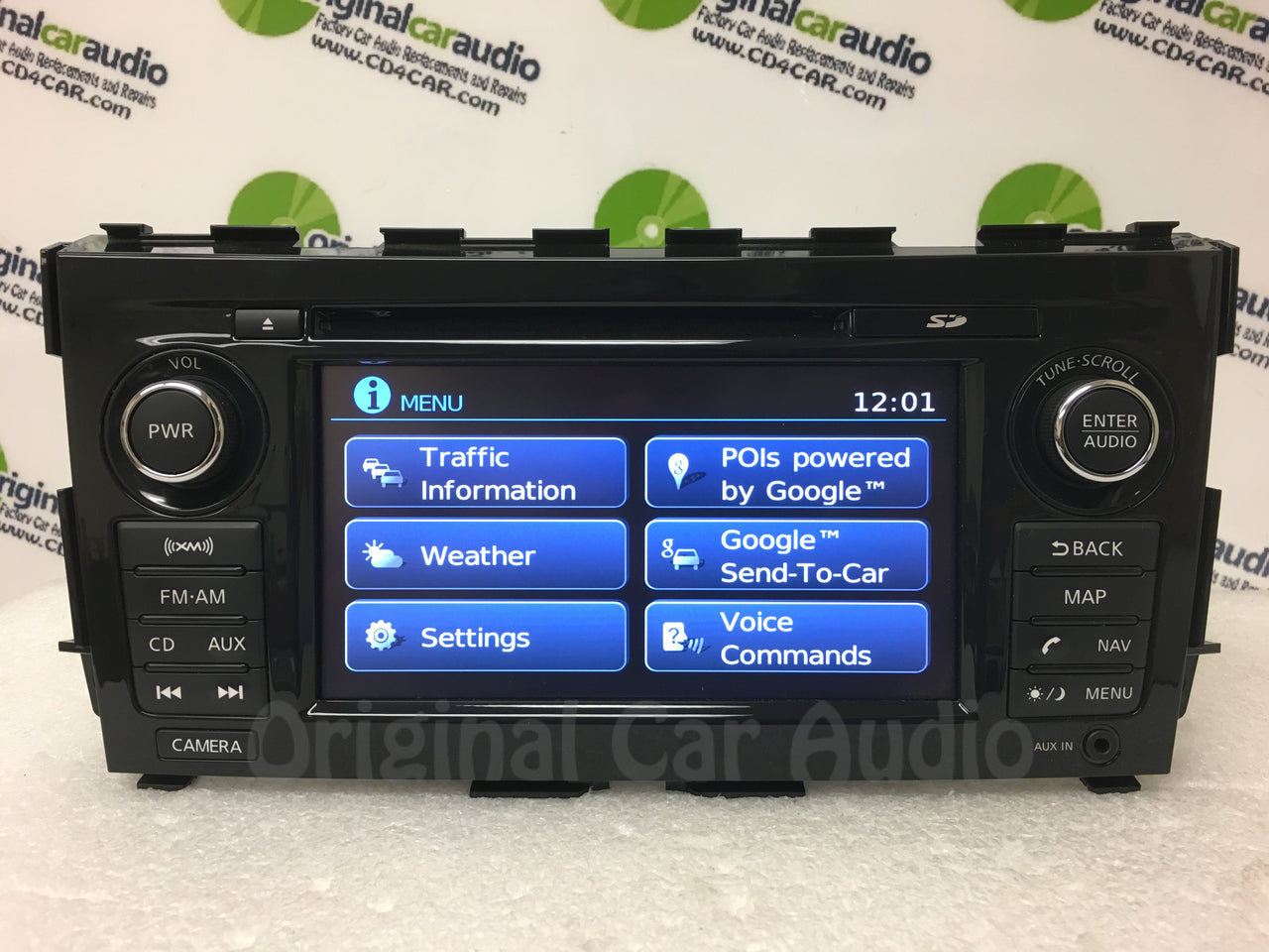 2013 - 2016 Nissan Altima OEM BOSE Touch Screen Navigation AM FM XM Rado Receiver
