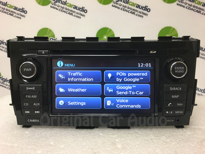 2013 - 2016 Nissan Altima OEM BOSE Touch Screen Navigation AM FM XM Rado Receiver