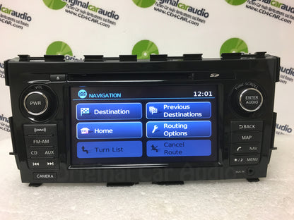 2013 - 2016 Nissan Altima OEM BOSE Touch Screen Navigation AM FM XM Rado Receiver