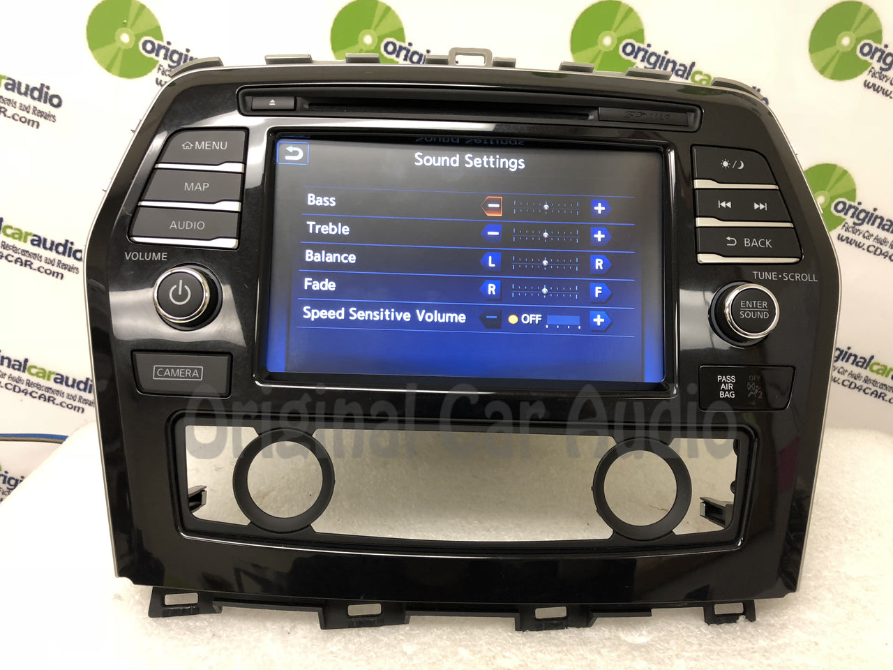 2016 - 2017 Nissan Maxima OEM BOSE Touch Screen Navigation AM FM XM Receiver