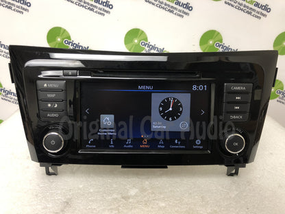 2017 - 2019 Nissan Rogue OEM Navigation GPS CD AM FM SAT Radio Multi Media Receiver