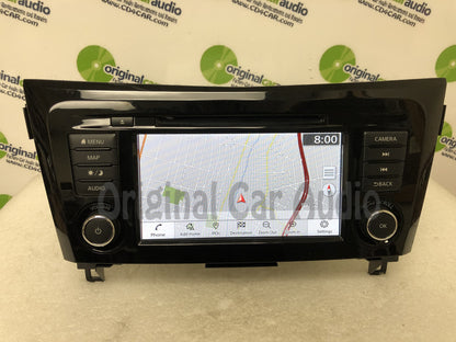 Refurbished 2017 - 2019 Nissan Rogue OEM Navigation GPS CD AM FM SAT Radio Multi Media Receiver
