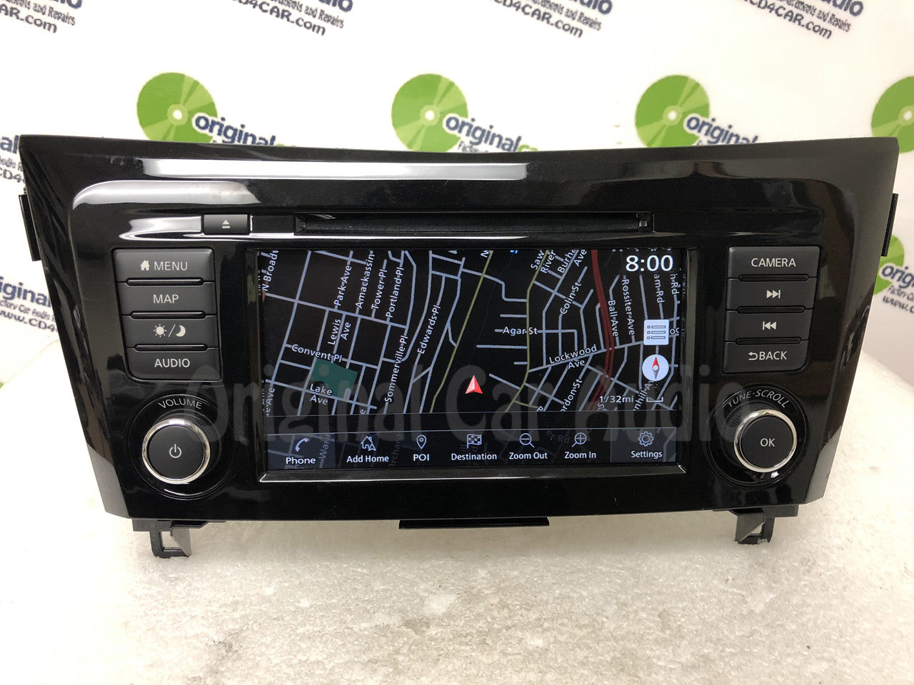 Refurbished 2017 - 2019 Nissan Rogue OEM Navigation GPS CD AM FM SAT Radio Multi Media Receiver
