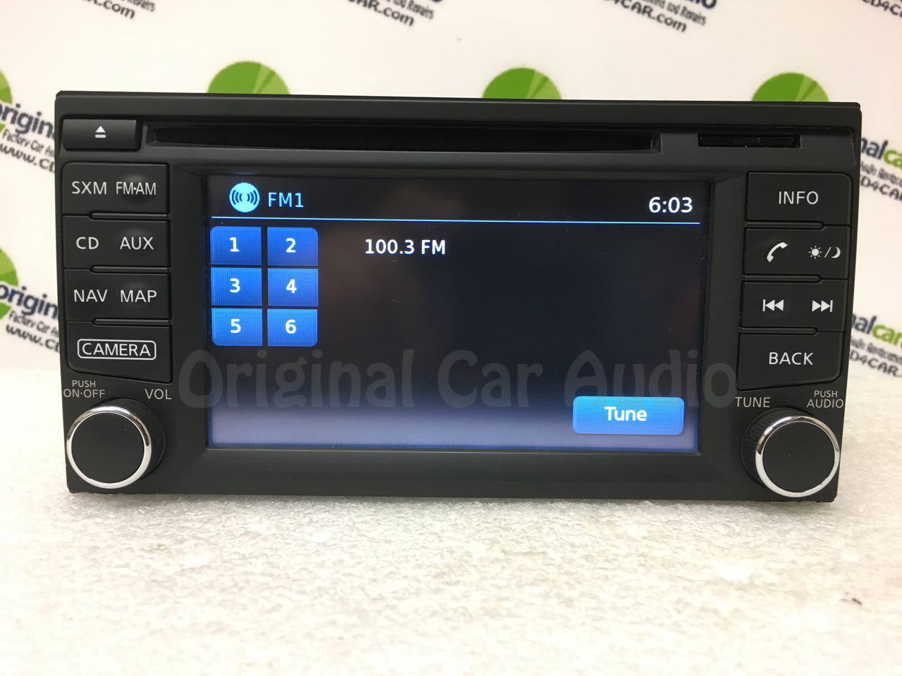 2015 2016 2017 Chevrolet City Express OEM Touch Screen Navigation AM FM Bluetooth SAT Radio