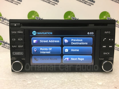 2015 2016 2017 Chevrolet City Express OEM Touch Screen Navigation AM FM Bluetooth SAT Radio