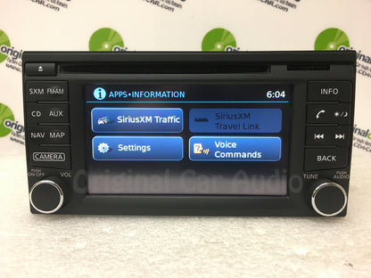 2015 2016 2017 Chevrolet City Express OEM Touch Screen Navigation AM FM Bluetooth SAT Radio