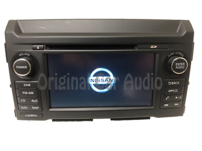 2016 - 2019 Nissan Titan XD OEM Touch Screen Navigation CD Multi Media AM FM Radio Receiver