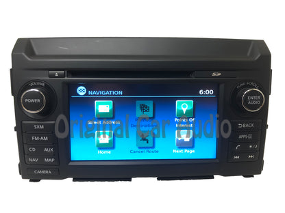 2016 - 2019 Nissan Titan XD OEM Touch Screen Navigation CD Multi Media AM FM Radio Receiver