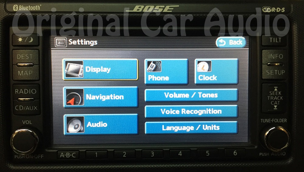 2007 - 2009 Nissan Altima OEM Navigation Touch Screen Bluetooth BOSE 6 CD Changer