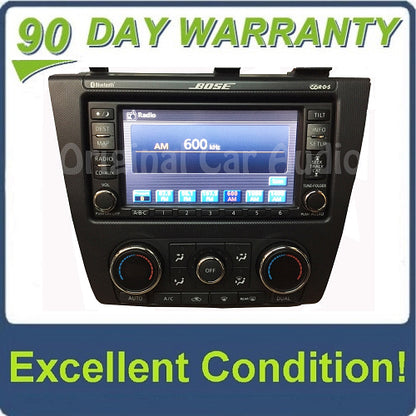 2007 - 2009 Nissan Altima OEM Navigation Touch Screen Bluetooth BOSE 6 CD Changer