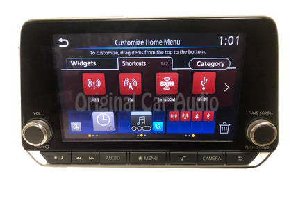 Reman 2019 - 2022 Nissan Altima OEM Apple Car Play Android Auto AM FM Bluetooth Multi Media Radio Receiver