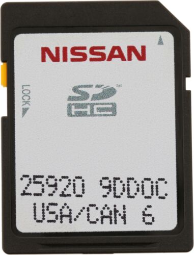 Nissan/INFINITI 25920-9DD0C Memory Card, Map OEM SD CARD Navigation