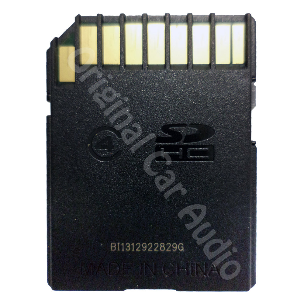 NISSAN OEM Navigation NAVTEQ MAPS SD Memory Card