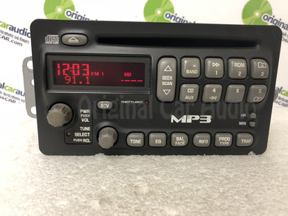 2002 - 2005  Pontiac Grand Am Sunfire OEM Single CD AM FM MP3 Radio Receiver
