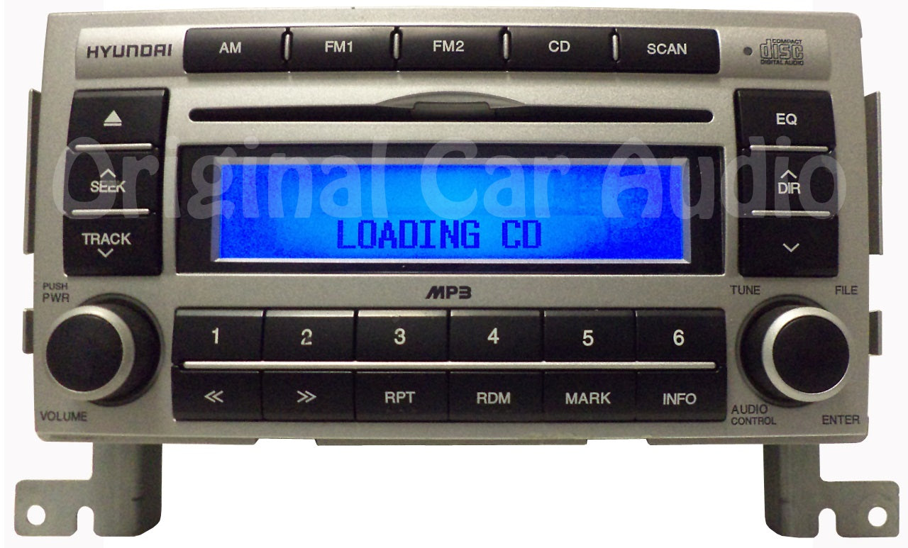 Hyundai Radio MP3 CD Player AM FM Receiver Stereo OEM