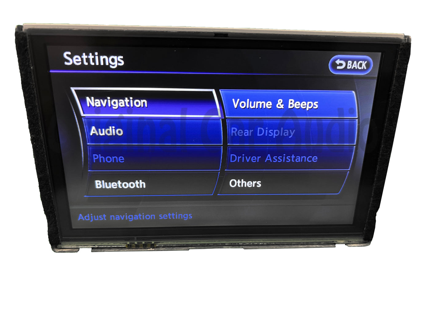 2010 - 2020 Nissan Infiniti 370Z G37 OEM Radio Touch Screen Information Display Monitor ONLY